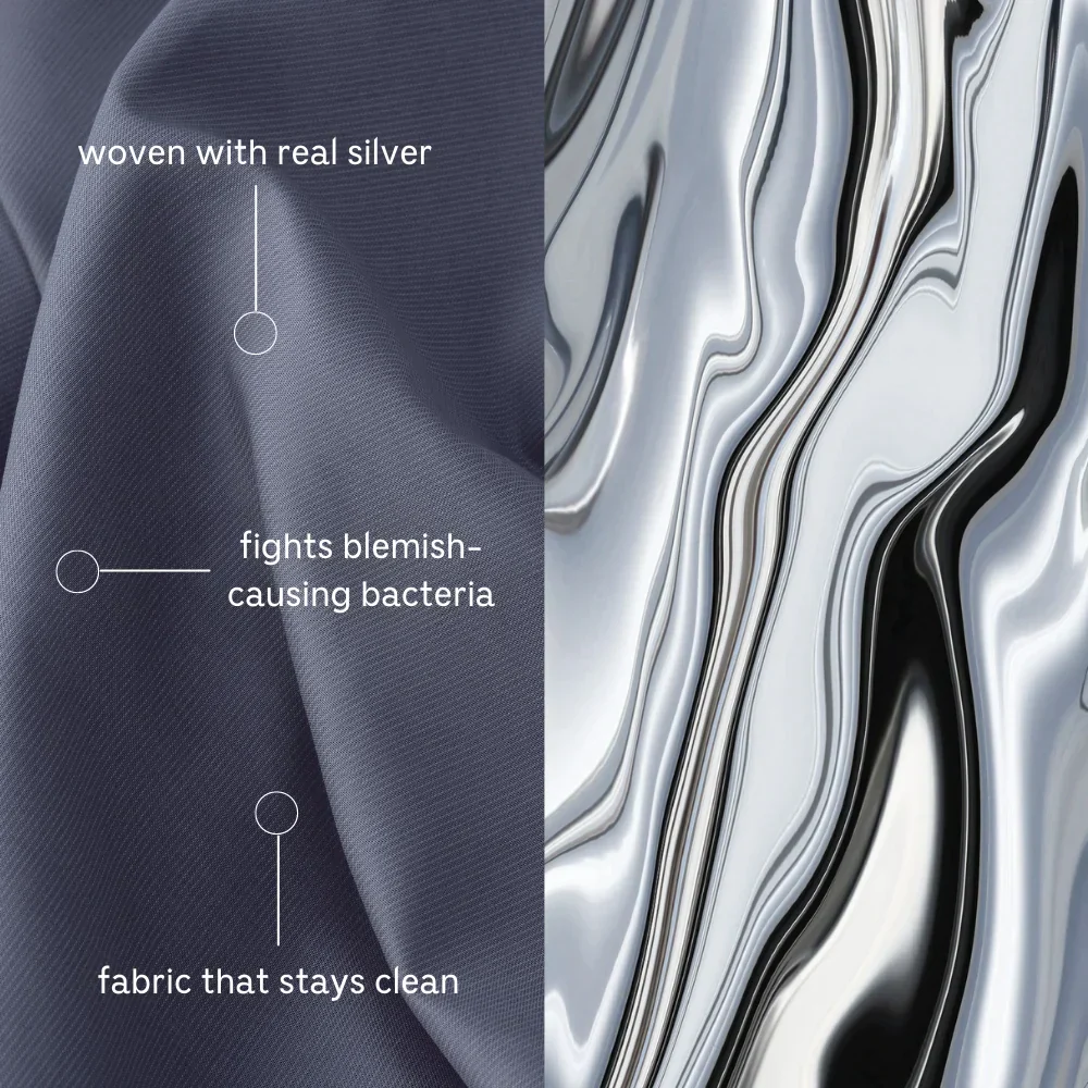 Clean Silver Fitted Sheet - Image 6
