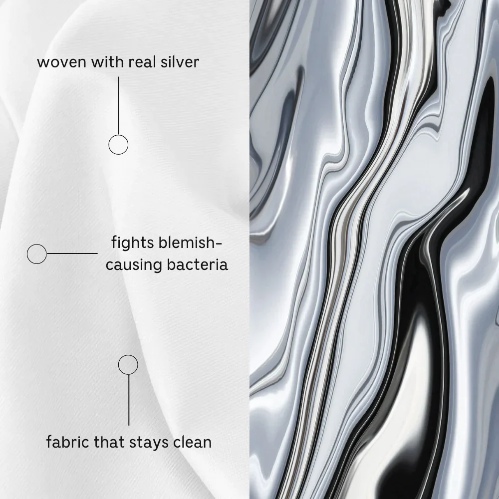 Clean Silver Fitted Sheet - Image 9