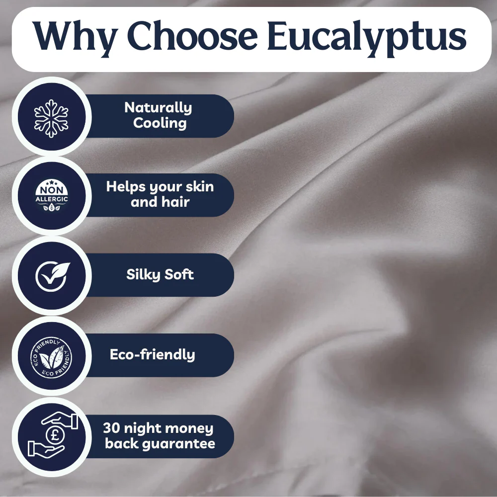 Eucalyptus Silk Sheet Set - Image 14
