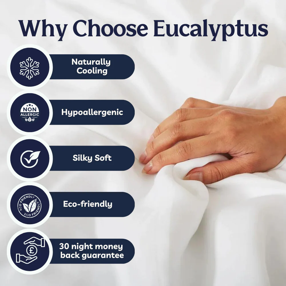 Eucalyptus Silk Sheet Set - Image 33