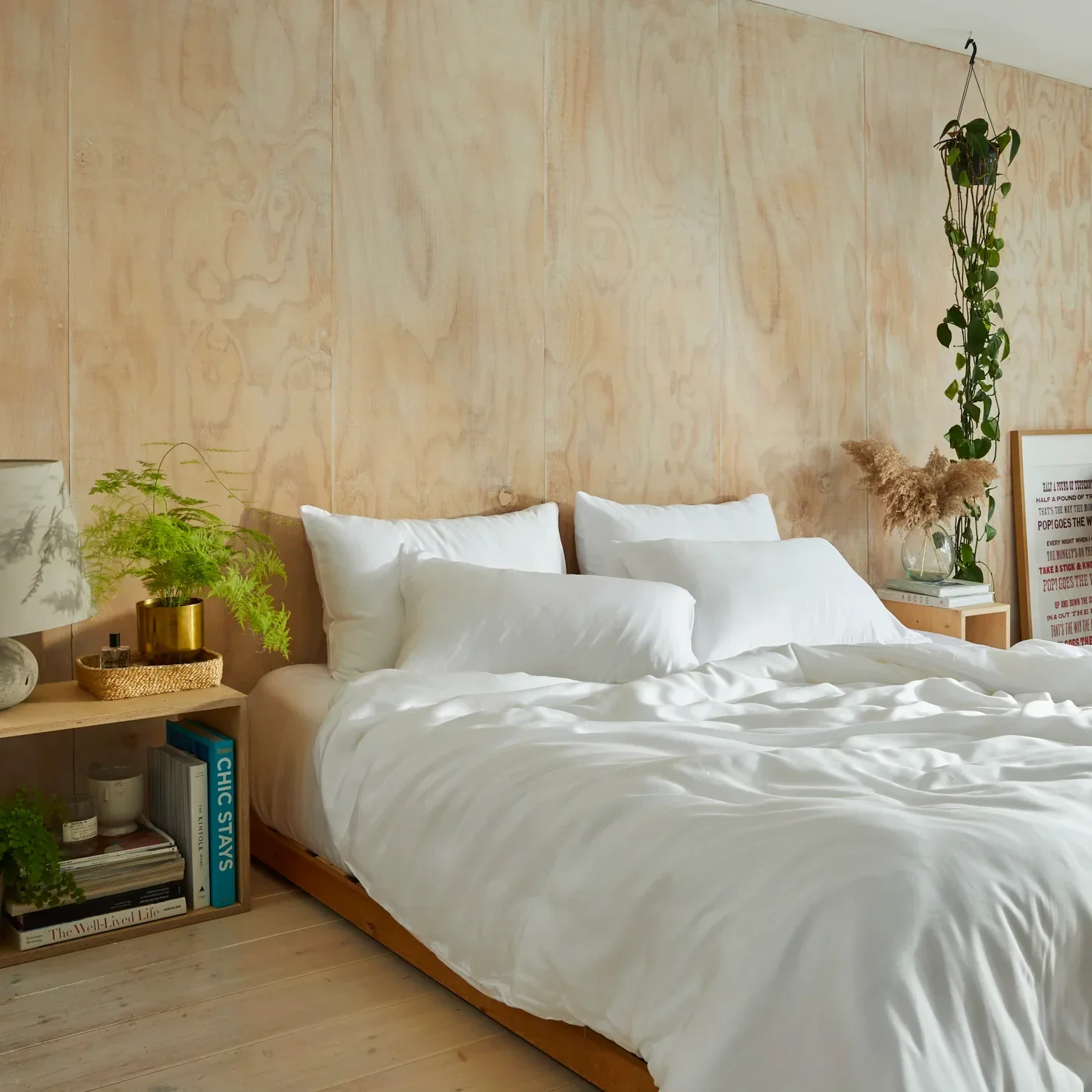 Eucalyptus Silk Sheet Set - Image 36