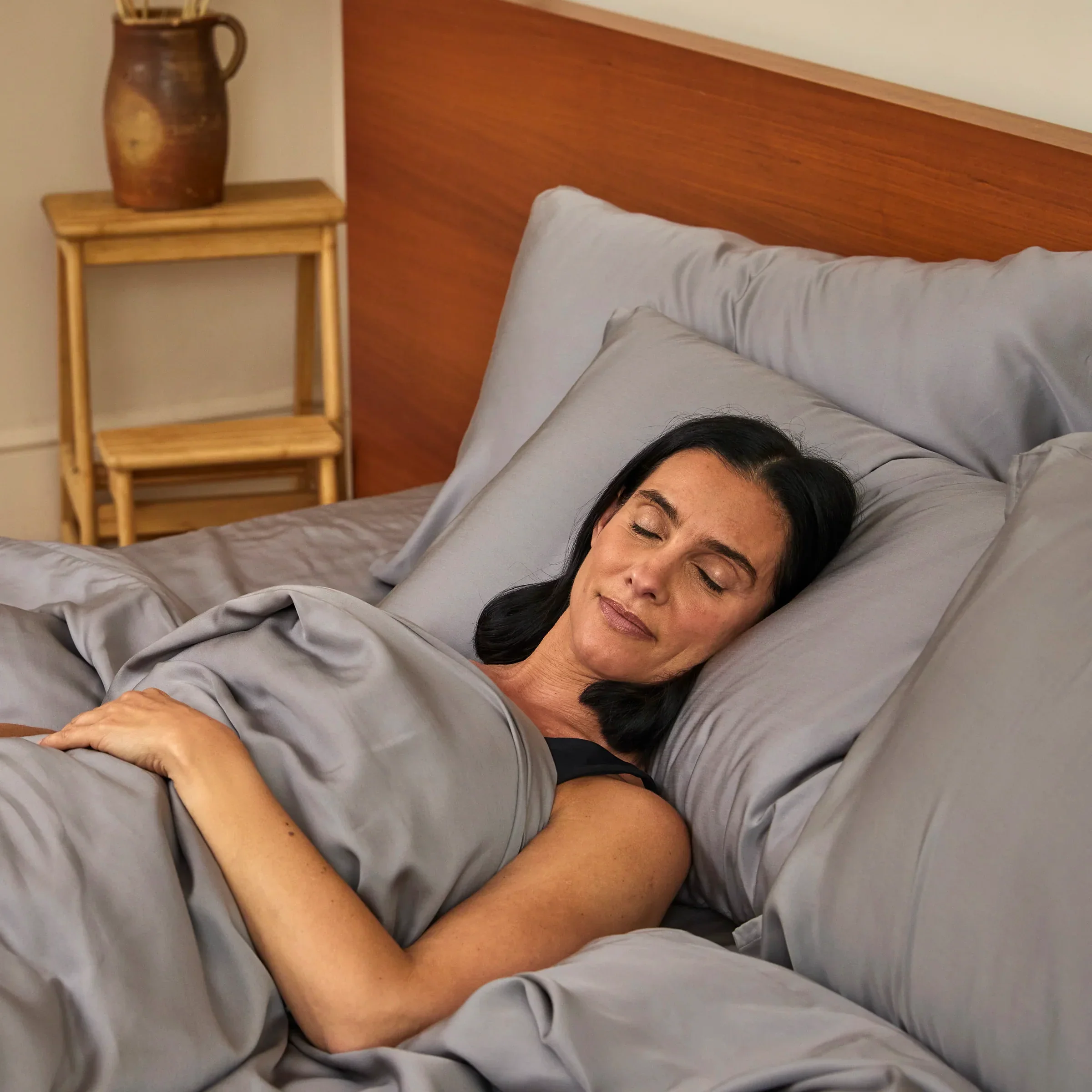 Eucalyptus Silk Sheet Set - Image 40