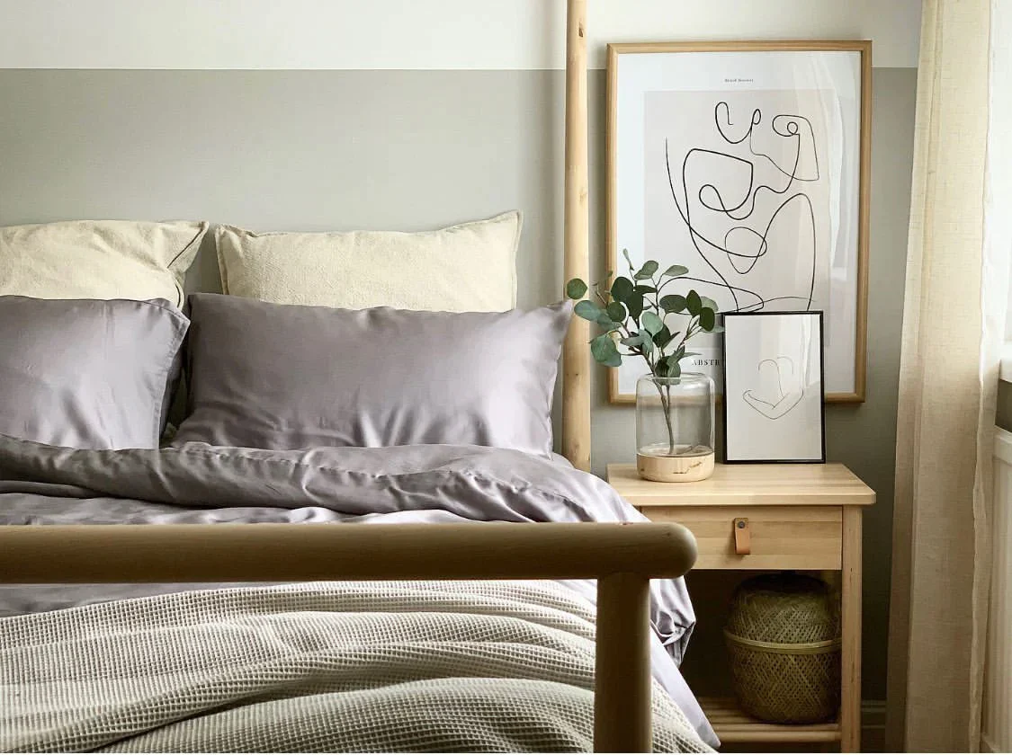 Eucalyptus Silk Sheet Set - Image 44