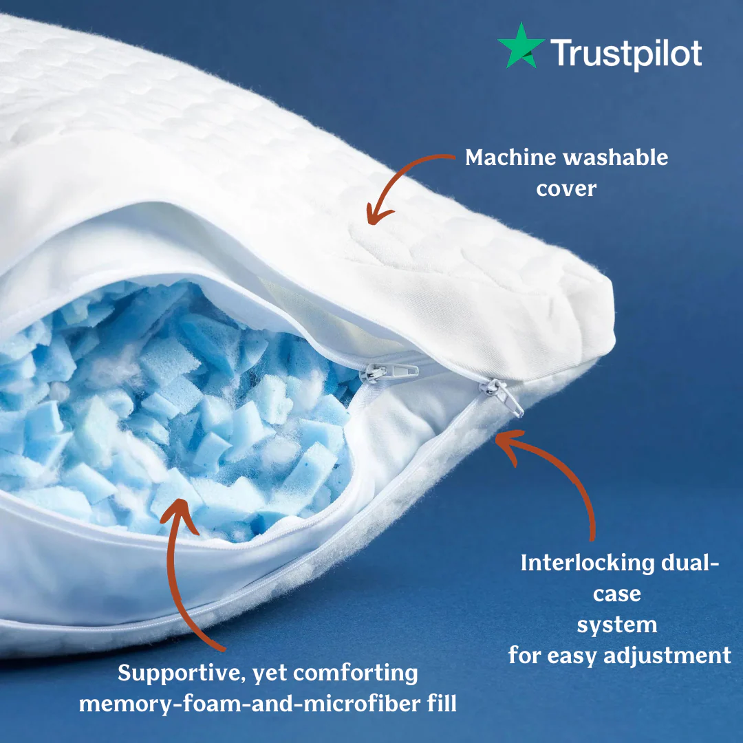 Adjustable Memory Foam Pillow - Image 54