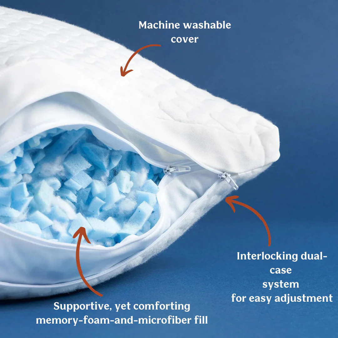 Adjustable Memory Foam Pillow - Image 8